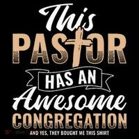 Pastor Has An Awesome Congregation Christian Bought Me This Women's Hoodie thumb 2