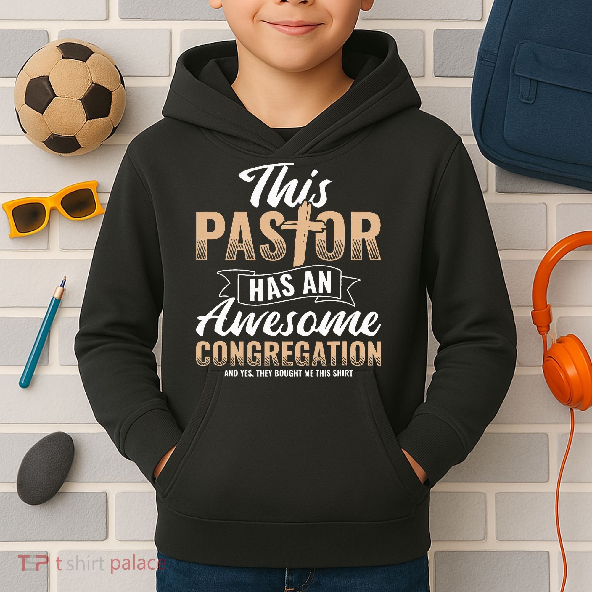 Pastor Has An Awesome Congregation Christian Bought Me This Kids Hoodie