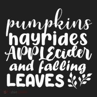 Pumpkins Hayrides Apple Cider And Falling Leaves Beanie thumb 2