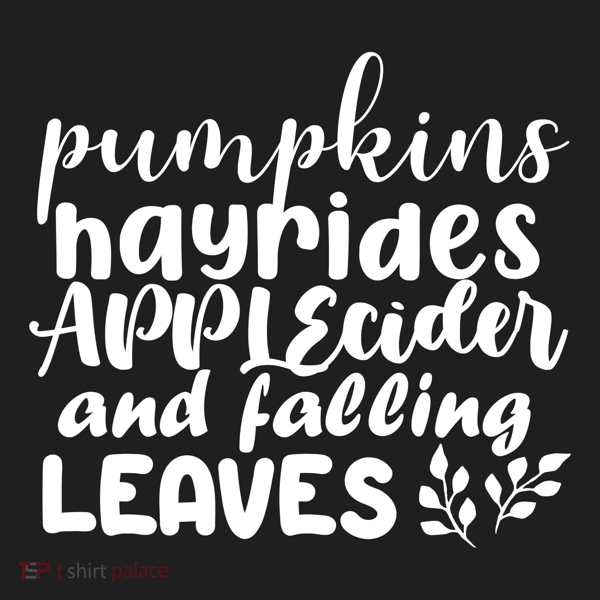 Pumpkins Hayrides Apple Cider And Falling Leaves Beanie
