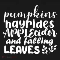 Pumpkins Hayrides Apple Cider And Falling Leaves Toddler Hoodie thumb 2