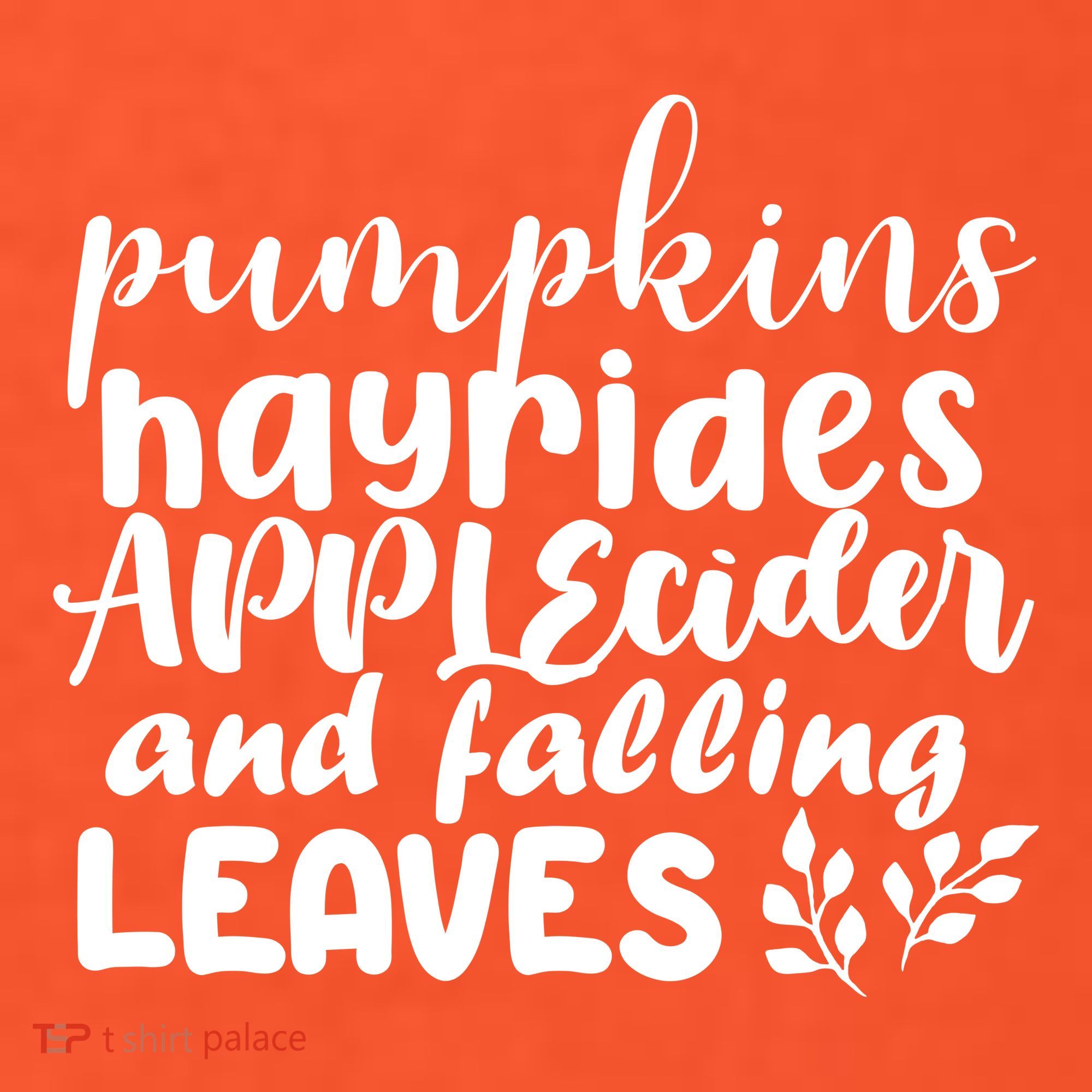 Pumpkins Hayrides Apple Cider And Falling Leaves Baby Bodysuit
