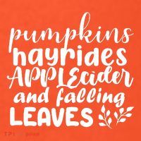 Pumpkins Hayrides Apple Cider And Falling Leaves Women's T-Shirt thumb 6