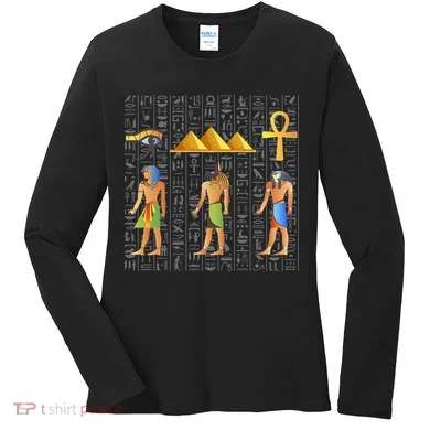 Pharaoh Egyptian Women's Long Sleeve Shirt