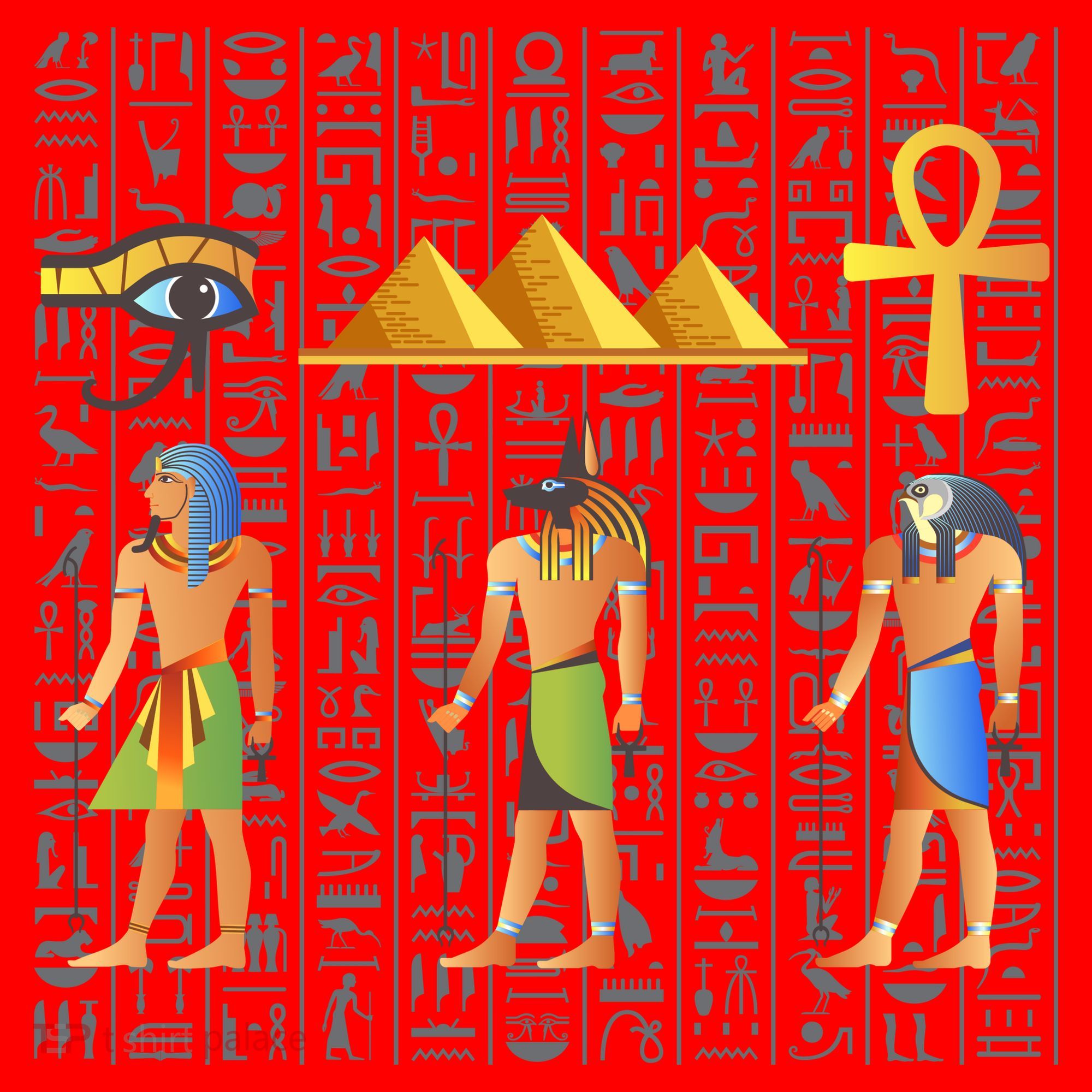 Pharaoh Egyptian Santa Hat
