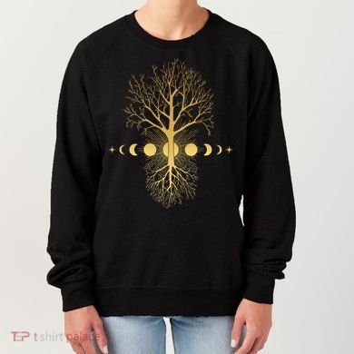 Phases Of The Moon Roots Women's Sweatshirt