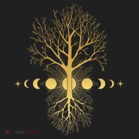 Phases Of The Moon Roots Women's Sweatshirt thumb 2