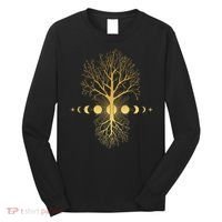 Phases Of The Moon Roots Long Sleeve Shirt thumb 0