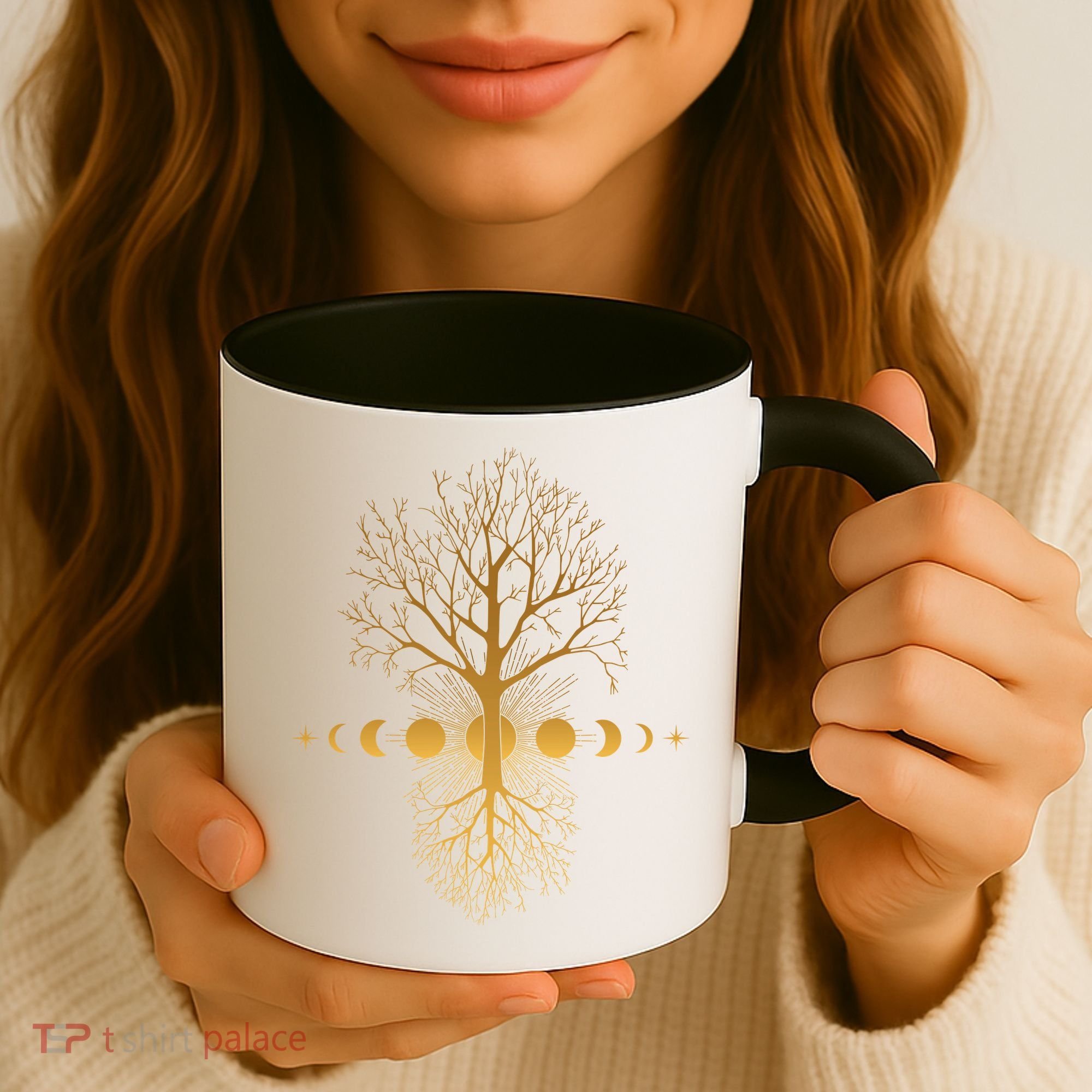 Phases Of The Moon Roots Coffee Mug