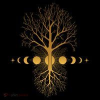Phases Of The Moon Roots Coffee Mug thumb 5