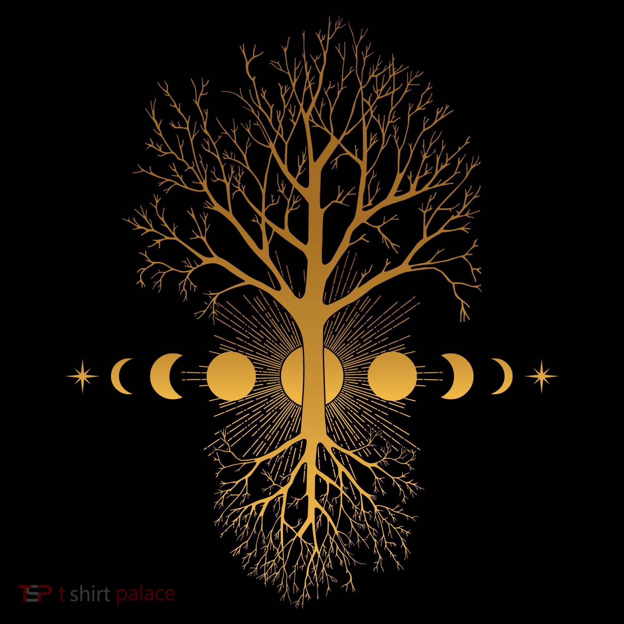 Phases Of The Moon Roots Coffee Mug