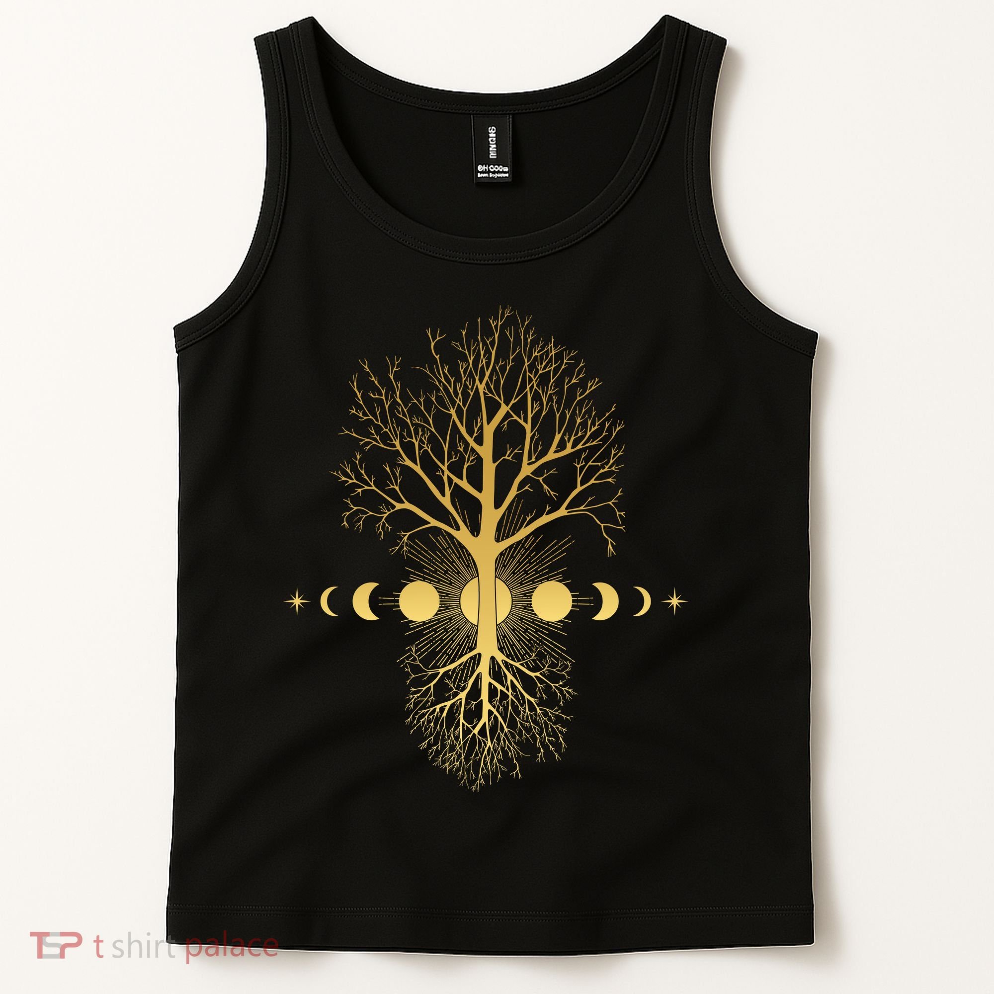 Phases Of The Moon Roots Tank Top