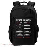 Pearl Harbor Battleship Memorial Day December 7th 1941 Wwii Cute Gift Backpack thumb 0