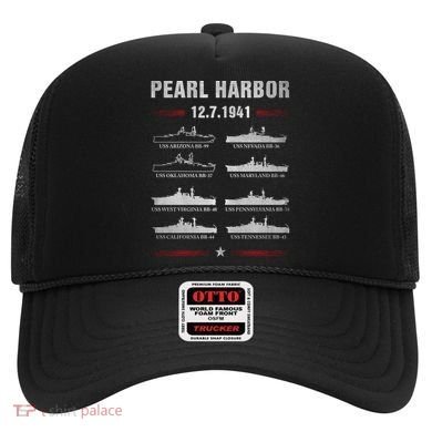 Pearl Harbor Battleship Memorial Day December 7th 1941 Wwii Cute Gift Hat