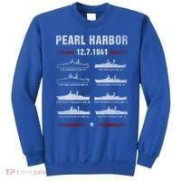 Pearl Harbor Battleship Memorial Day December 7th 1941 Wwii Cute Gift Sweatshirt thumb 0