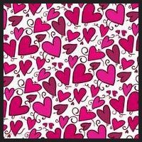 Pink Hearts Cute Valentine's Day Gift Women's Sweatshirt thumb 2