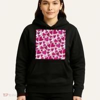 Pink Hearts Cute Valentine's Day Gift Hoodie thumb 5