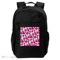 Pink Hearts Cute Valentine's Day Gift Backpack thumb 0