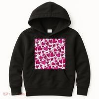 Pink Hearts Cute Valentine's Day Gift Kids Hoodie thumb 0