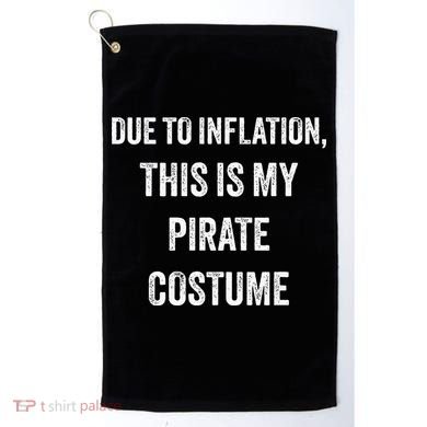 Pirate Halloween Costume Golf Towel