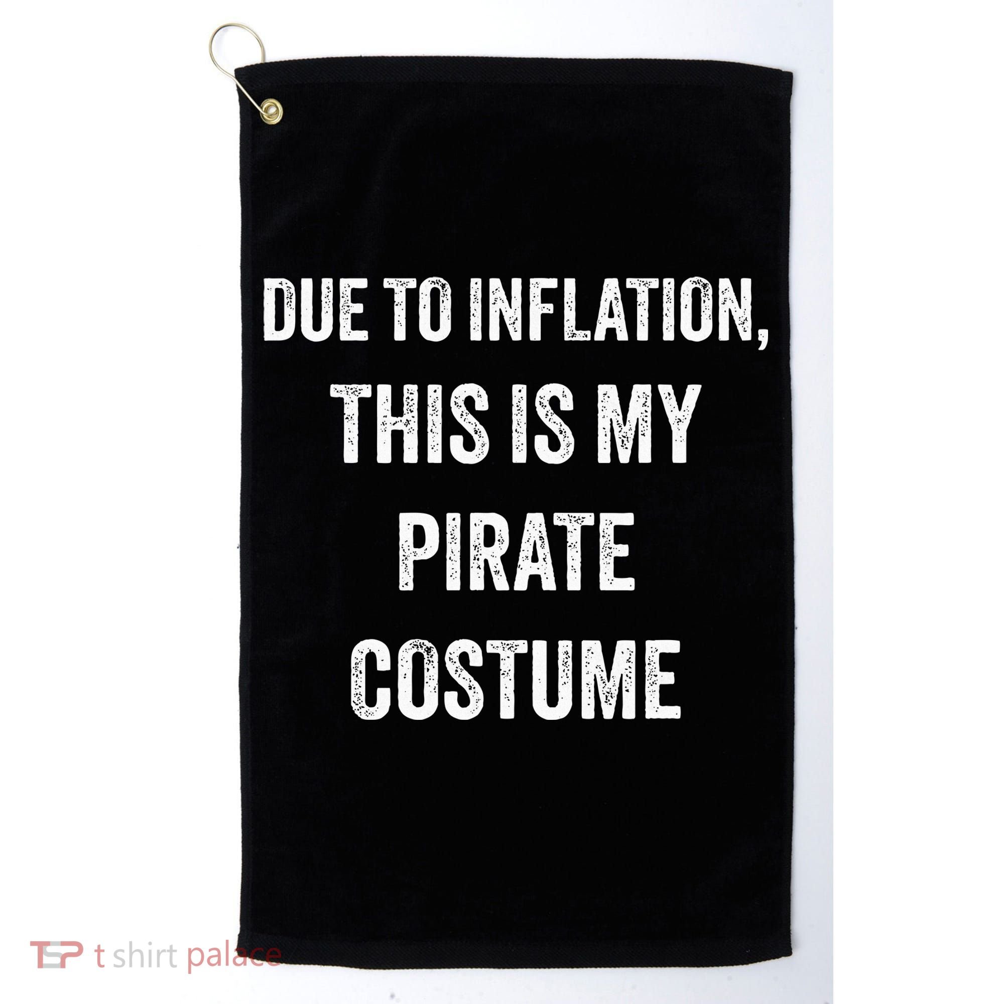 Pirate Halloween Costume Golf Towel