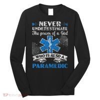 Paramedic Health Care Emergency Emt Ems Paramedic Long Sleeve Shirt thumb 0