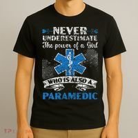 Paramedic Health Care Emergency Emt Ems Paramedic T-Shirt thumb 3