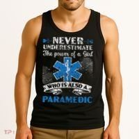 Paramedic Health Care Emergency Emt Ems Paramedic Tank Top thumb 3