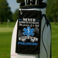 Paramedic Health Care Emergency Emt Ems Paramedic Golf Towel thumb 2