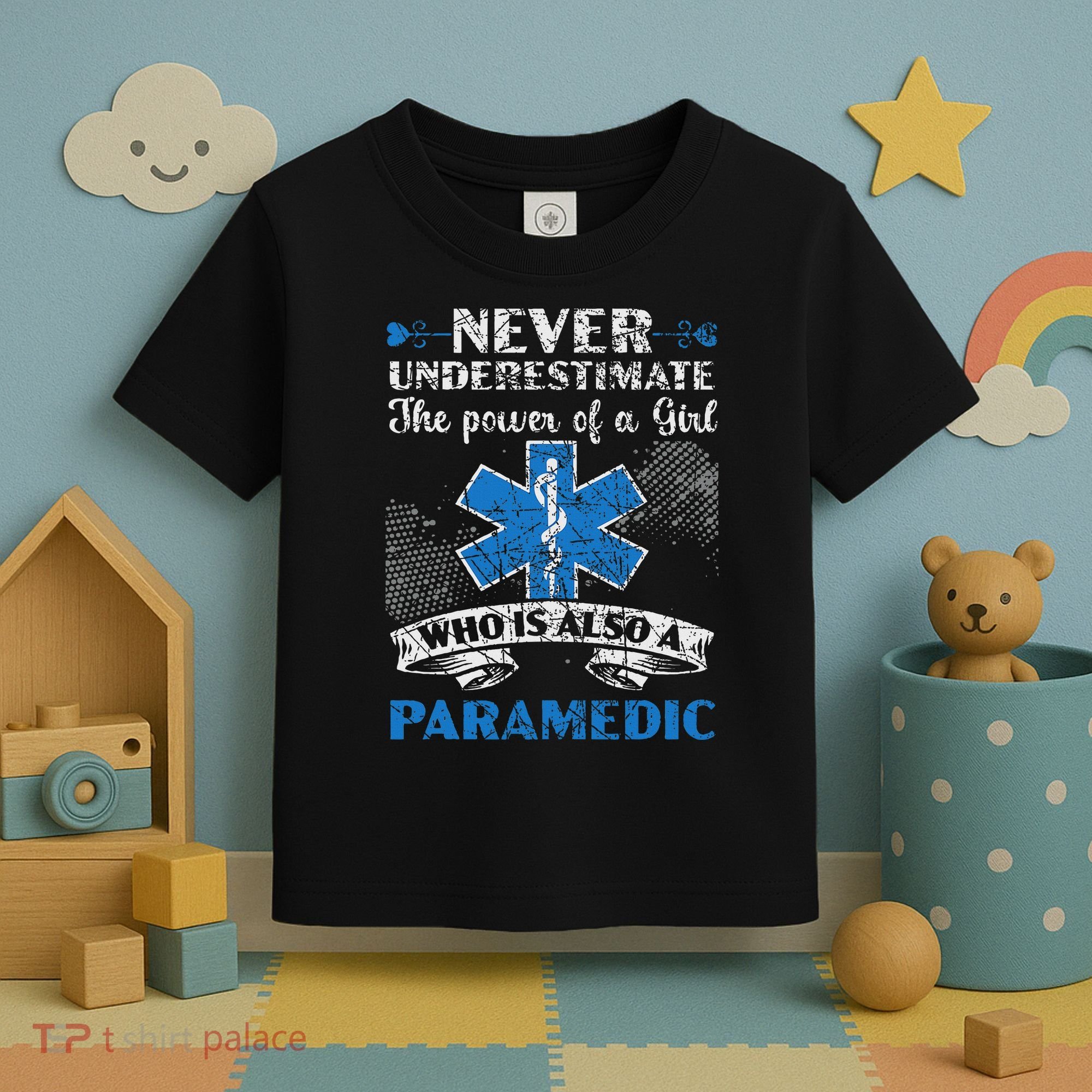 Paramedic Health Care Emergency Emt Ems Paramedic Toddler T-Shirt