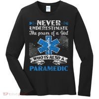 Paramedic Health Care Emergency Emt Ems Paramedic Women's Long Sleeve Shirt thumb 0