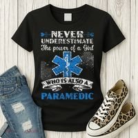 Paramedic Health Care Emergency Emt Ems Paramedic Women's T-Shirt thumb 3