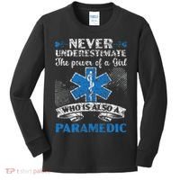 Paramedic Health Care Emergency Emt Ems Paramedic Kids Long Sleeve Shirt thumb 0