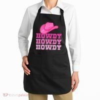 Pink Howdy Cowgirl Western Country Rodeo Apron thumb 2