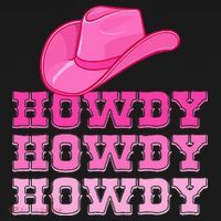 Pink Howdy Cowgirl Western Country Rodeo Apron thumb 3