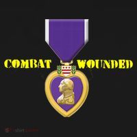 Purple Heart Combat Veteran Cool Gift Doggie Tank thumb 4