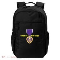 Purple Heart Combat Veteran Cool Gift Backpack thumb 0