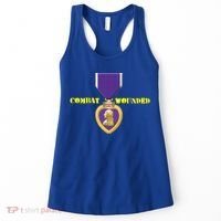 Purple Heart Combat Veteran Cool Gift Women's Tank Top thumb 0