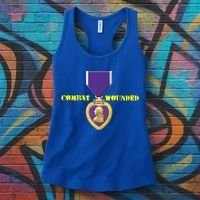 Purple Heart Combat Veteran Cool Gift Women's Tank Top thumb 3