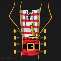 Pirate Halloween Costume T-Shirt thumb 7