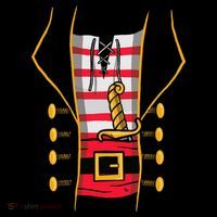 Pirate Halloween Costume Baby Bodysuit thumb 2