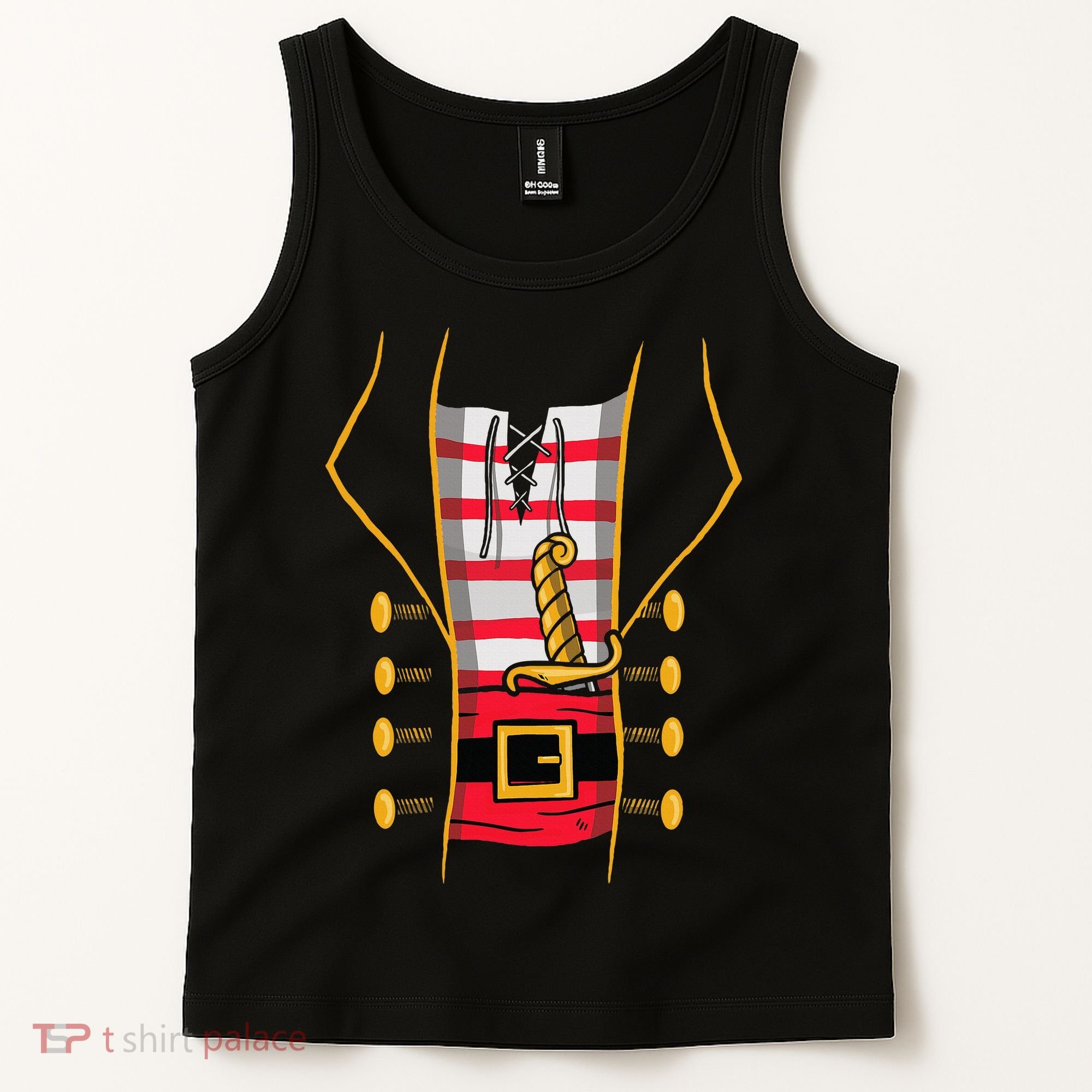 Pirate Halloween Costume Tank Top