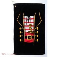 Pirate Halloween Costume Golf Towel thumb 0