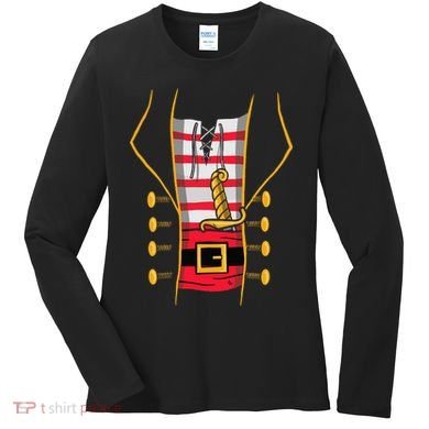 Pirate Halloween Costume Women's Long Sleeve Shirt