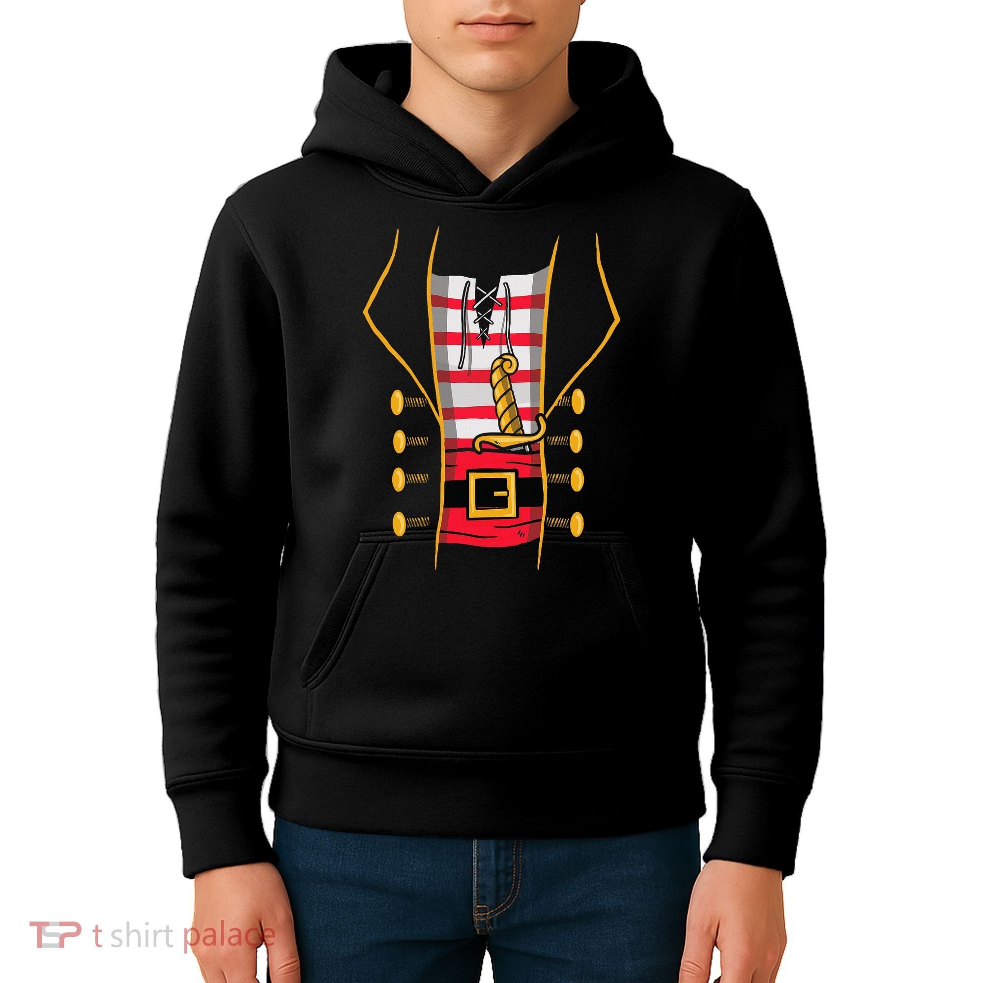 Pirate Halloween Costume Kids Hoodie