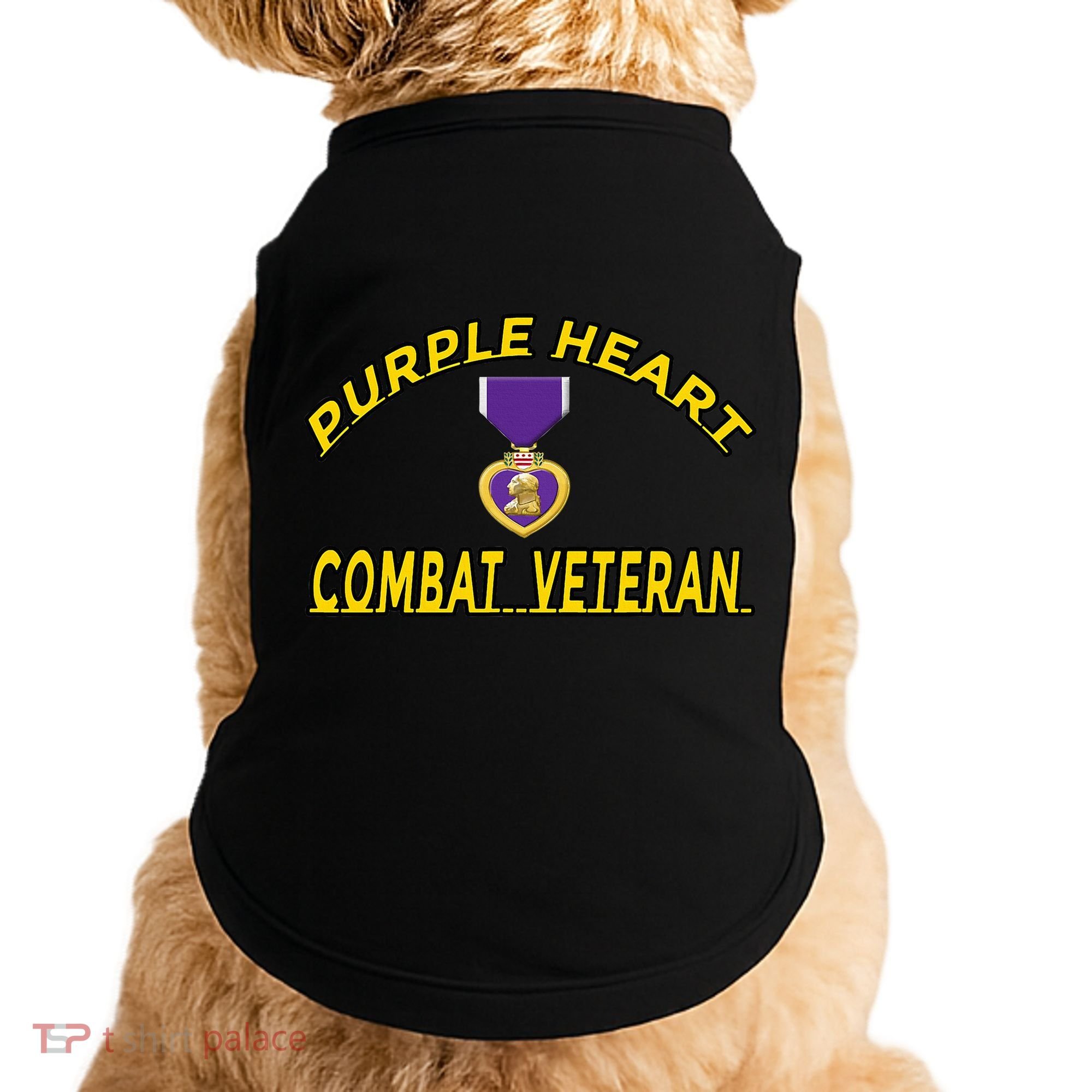 Purple Heart Combat Veteran Doggie Tank