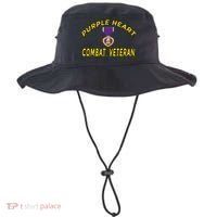 Purple Heart Combat Veteran Bucket Hat thumb 0