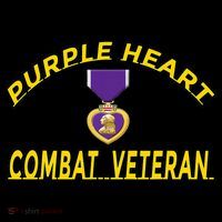 Purple Heart Combat Veteran Women's Hoodie thumb 2