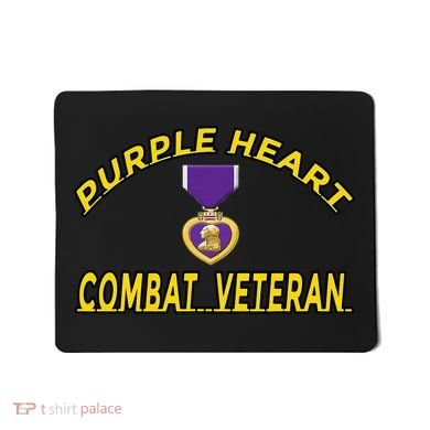 Purple Heart Combat Veteran Mousepad