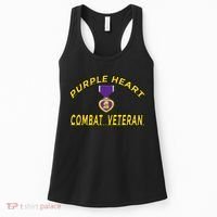 Purple Heart Combat Veteran Women's Tank Top thumb 0